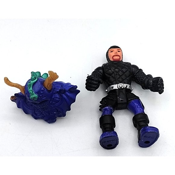 Fisher Price Imaginext 5 Figures 2.25 In Construction Workers Knight King Brave - Picture 7 of 15